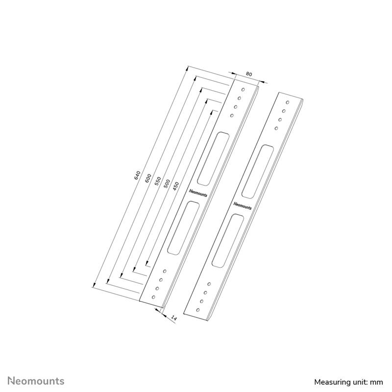 NEOMOUNTS VESA Conversion Brackets set