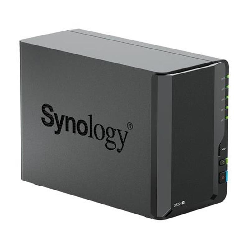 Synology DiskStation data-opslag-server NAS Desktop Ethernet LAN Zwart J4125