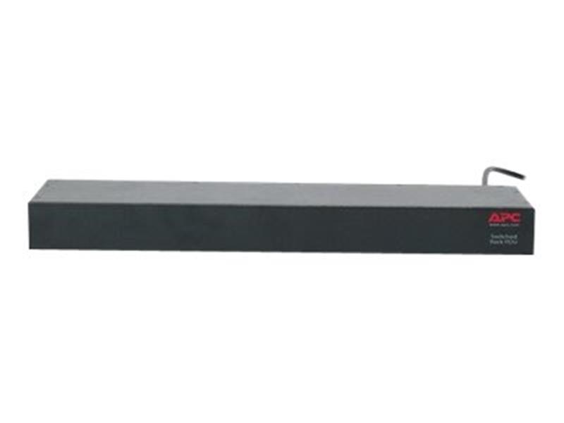 APC Rack PDU, Switched, 0U/1U, 16A, 230V,(8x) C13, C20 stekker