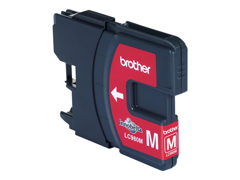 Brother LC-980M inktcartridge Origineel Magenta 1 stuk(s)