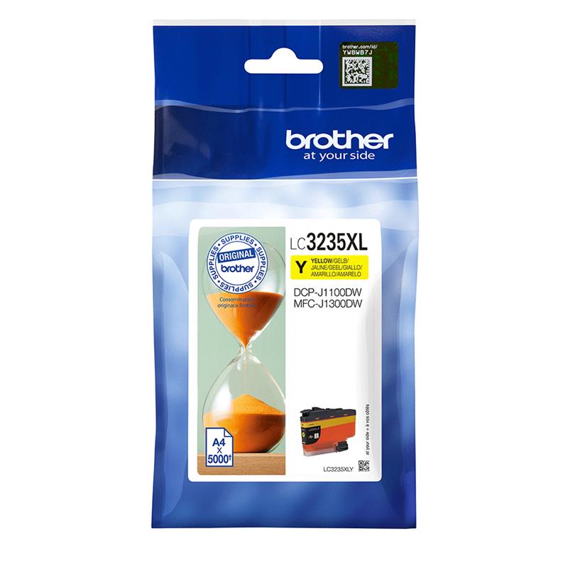 Brother LC-3235XLY inktcartridge Origineel Geel 1 stuk(s)