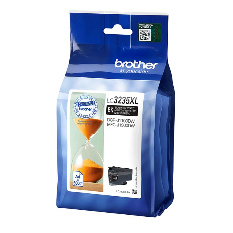 Brother LC-3235XLBK inktcartridge Origineel Zwart 1 stuk(s)