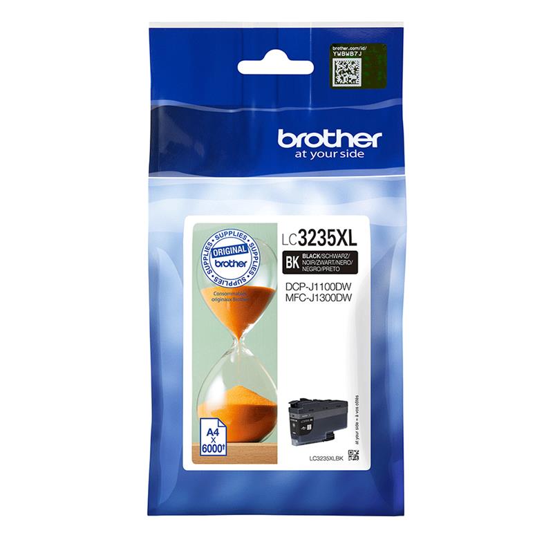 Brother LC-3235XLBK inktcartridge Origineel Zwart 1 stuk(s)