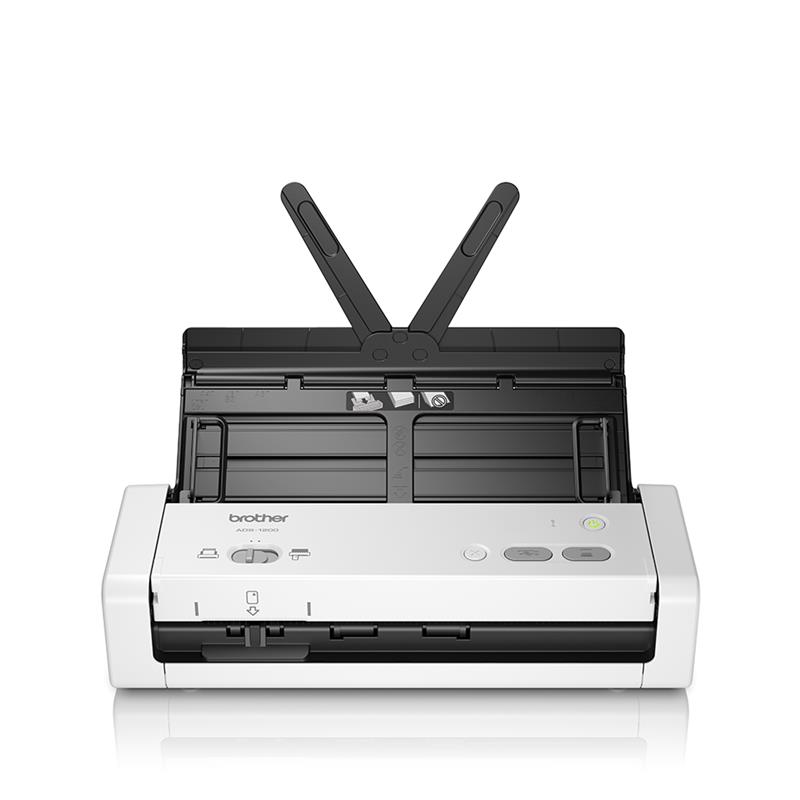 Brother ADS-1200 scanner ADF-scanner 600 x 600 DPI A4 Zwart, Wit