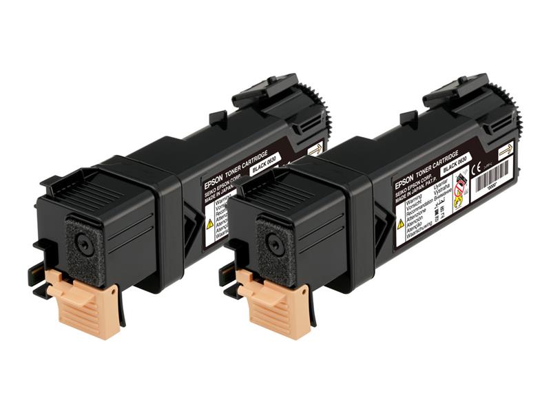 Epson Double Toner Cartridge Pack Black 3kx2