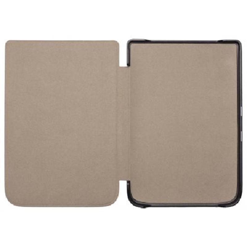 Pocketbook e-bookreaderbehuizing Folioblad Bruin Grijs 15 2 cm 6 