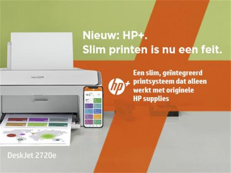 HP DeskJet 2720e Thermische inkjet A4 4800 x 1200 DPI 7,5 ppm Wifi