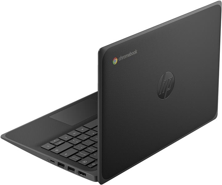HP Chromebook Fortis 11 G10 29,5 cm (11.6"") Touchscreen HD Intel® N N100 8 GB LPDDR5x-SDRAM 64 GB eMMC Wi-Fi 6E (802.11ax) ChromeOS Zwart