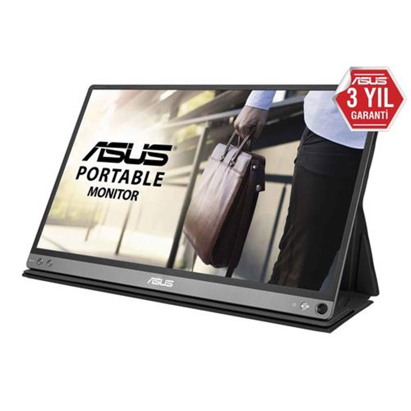 ASUS MB16AP computer monitor 39,6 cm (15.6"") 1920 x 1080 Pixels Full HD Flat Glans Grijs