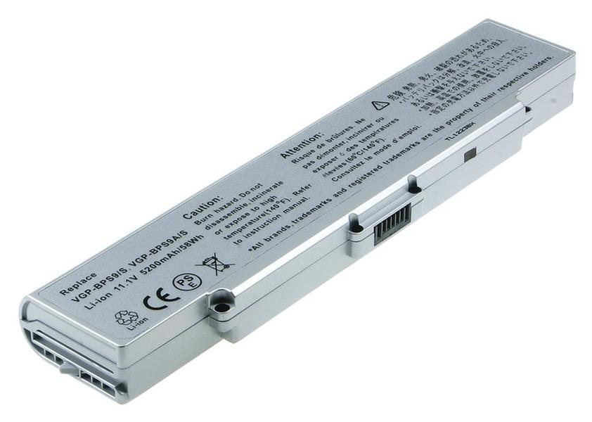 2-Power 2P-VGP-BPS9/B laptop reserve-onderdeel Batterij/Accu