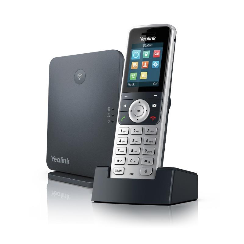  DECT base station handset Black - Silver