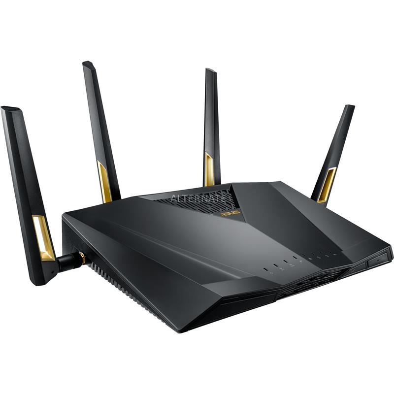 ASUS RT-AX88U draadloze router Dual-band (2.4 GHz / 5 GHz) 3G 4G Zwart