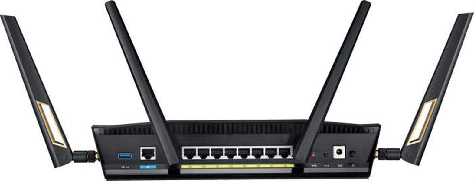 ASUS RT-AX88U draadloze router Dual-band (2.4 GHz / 5 GHz) 3G 4G Zwart
