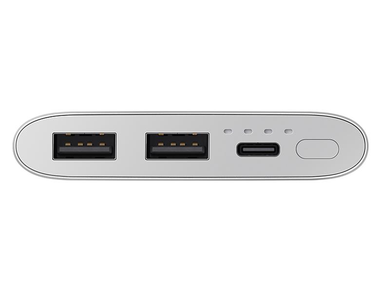 Samsung EB-P1100C powerbank Zilver Lithium-Polymeer (LiPo) 10000 mAh