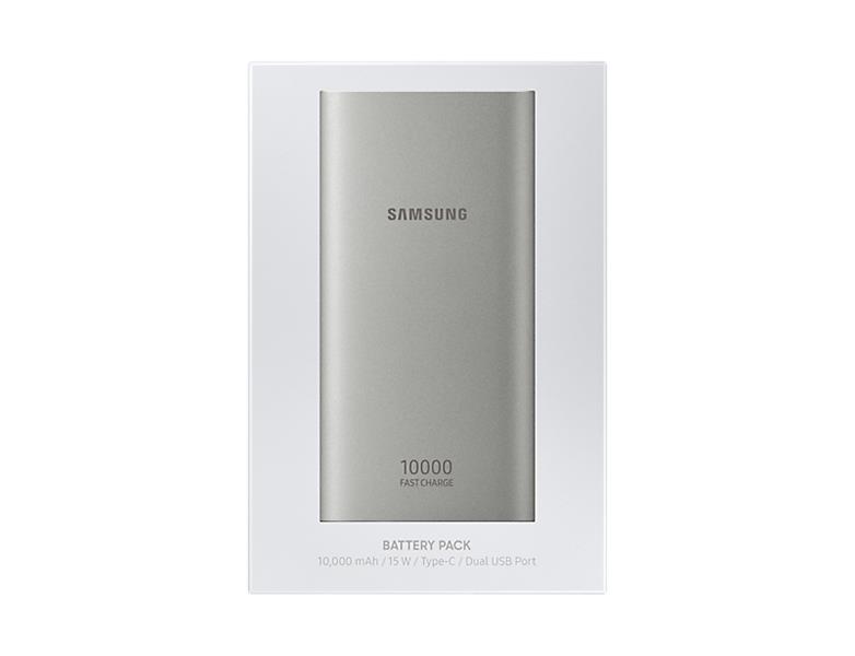 Samsung EB-P1100C powerbank Zilver Lithium-Polymeer (LiPo) 10000 mAh