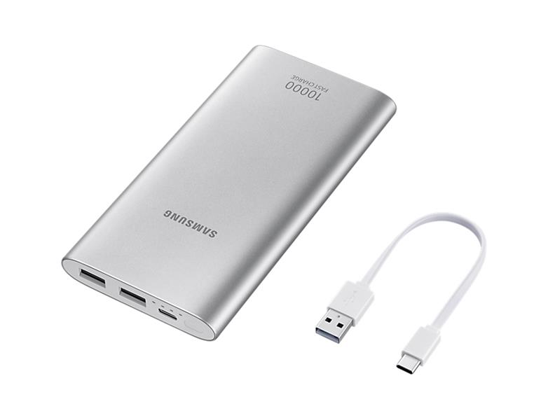 Samsung EB-P1100C powerbank Zilver Lithium-Polymeer (LiPo) 10000 mAh