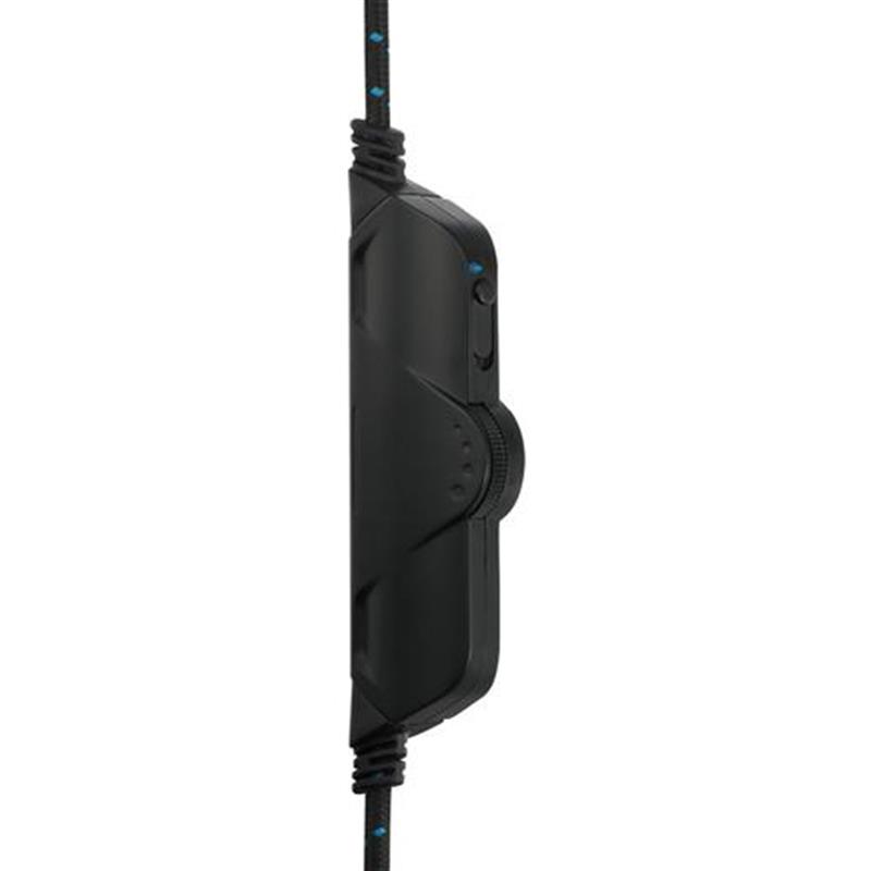 Adesso Xtream G1 Headset Hoofdband Zwart, Blauw 3,5mm-connector