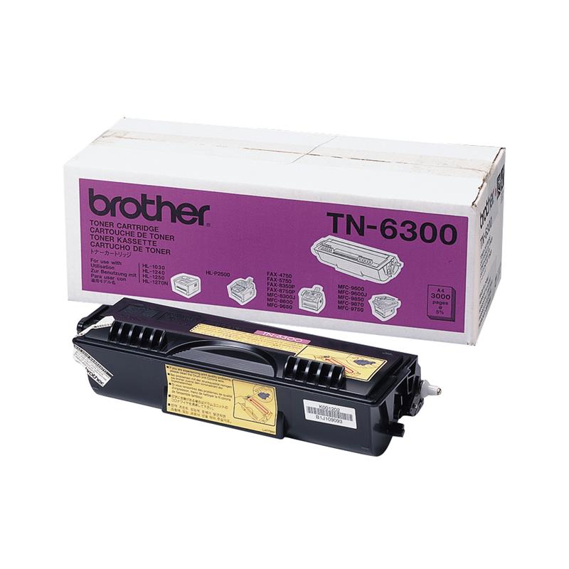 Brother TN6300 Origineel Zwart 1 stuk(s)