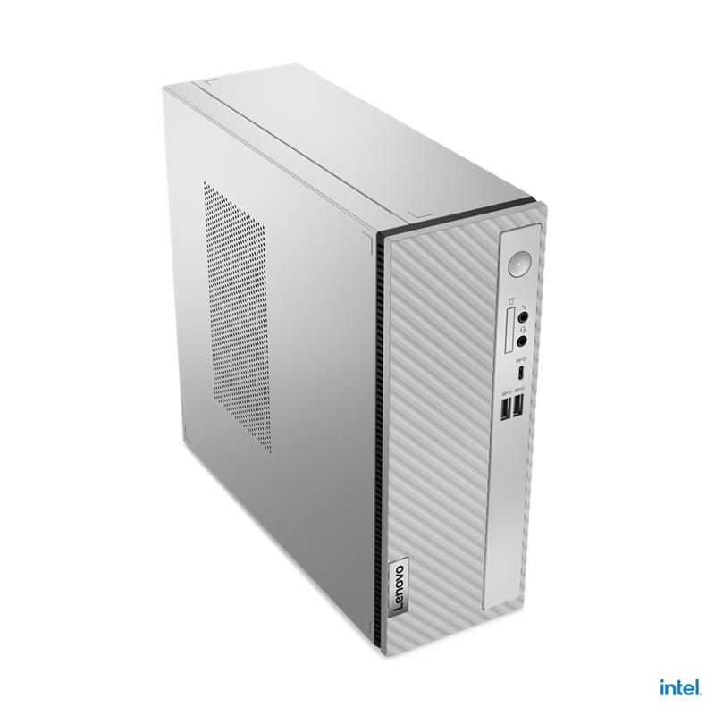 Lenovo IdeaCentre 3 Intel® Core™ i3 i3-14100 8 GB DDR4-SDRAM 512 GB SSD Windows 11 Home SFF PC Grijs