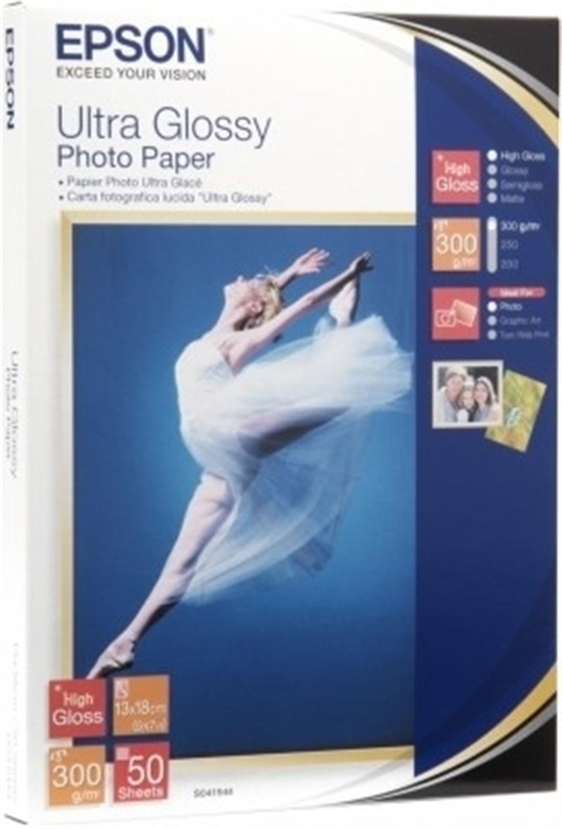 Epson Ultra Glossy Photo Paper - 10x15cm - 20 Vellen