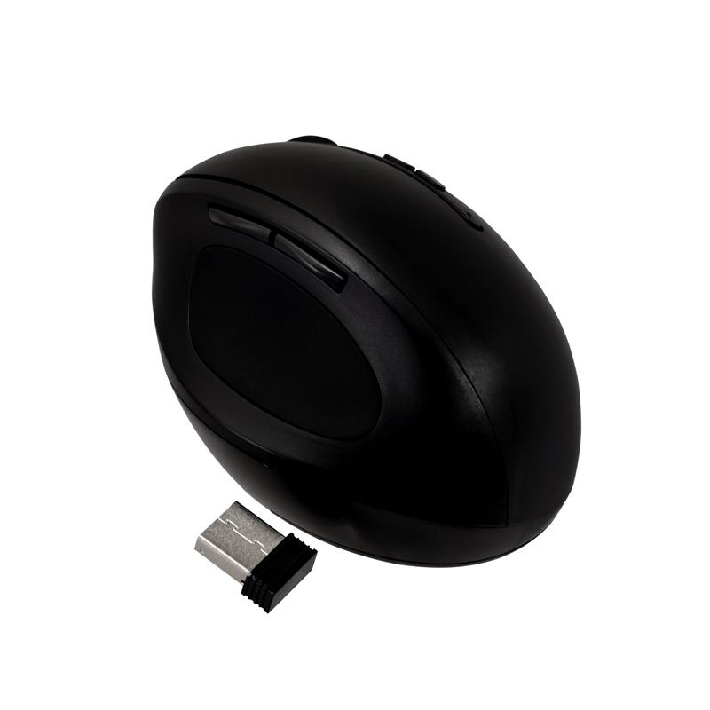 V7 CKW400IT toetsenbord Inclusief muis RF Draadloos Italiaans Zwart