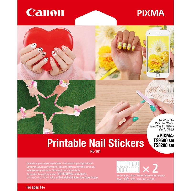 Canon 3203C002 nagelsticker Wit 24 stuk(s)