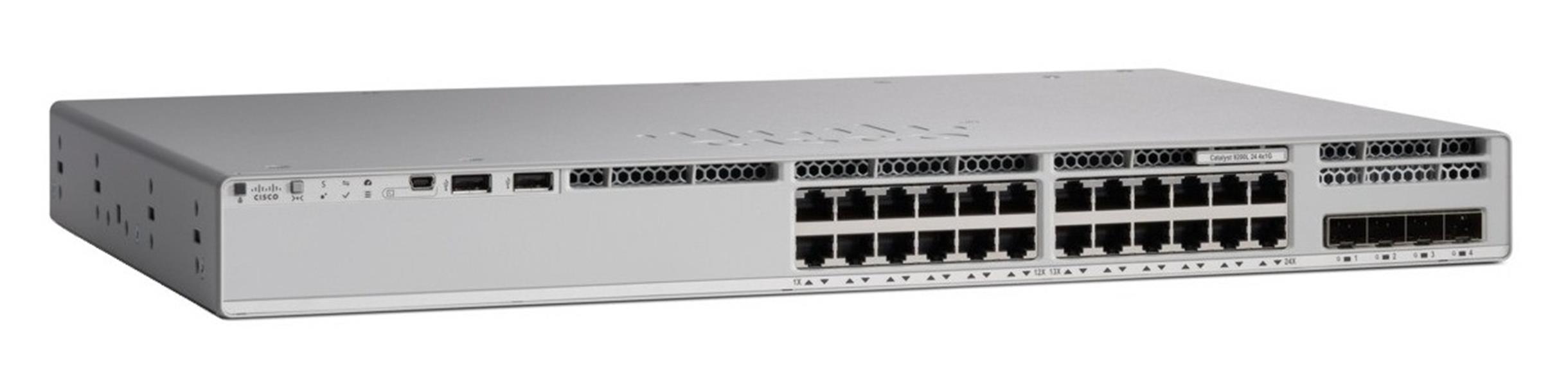 Cisco Catalyst C9200L Managed L3 10G Ethernet (100/1000/10000) Power over Ethernet (PoE) Grijs