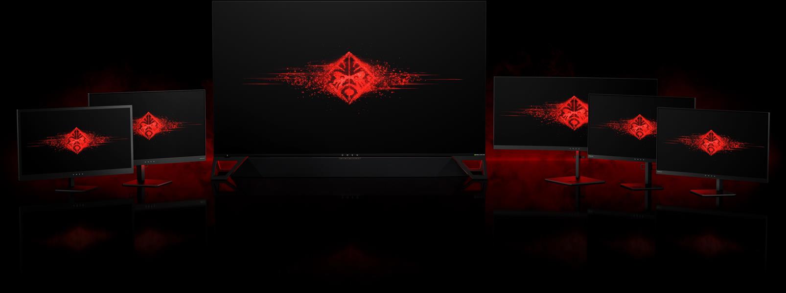 HP OMEN X 25f 62,2 cm (24.5"") 1920 x 1080 Pixels Full HD LED Zwart