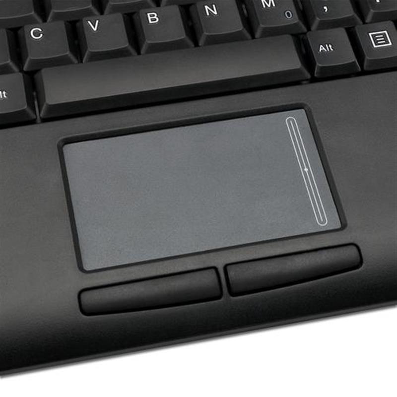 Adesso WKB-4110UB toetsenbord RF Draadloos QWERTY Amerikaans Engels Zwart