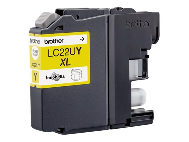 Brother LC-22UY inktcartridge Origineel Geel