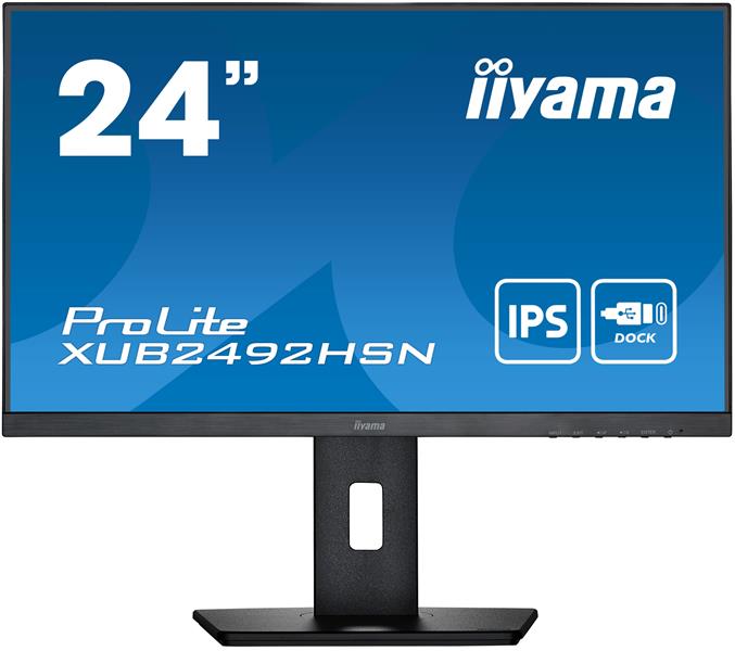 iiyama ProLite XUB2492HSN-B5 LED display 61 cm (24"") 1920 x 1080 Pixels Full HD Zwart