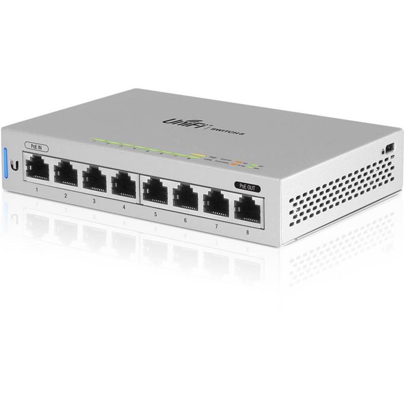 Ubiquiti UniFi Switch - 8 poort no PoE