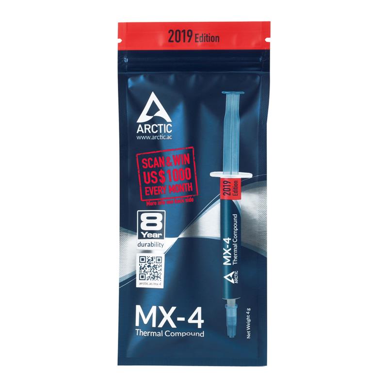 ARCTIC MX-4 heat sink compound 8,5 W/m·K 4 g