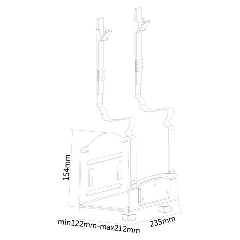 Neomounts cpu houder