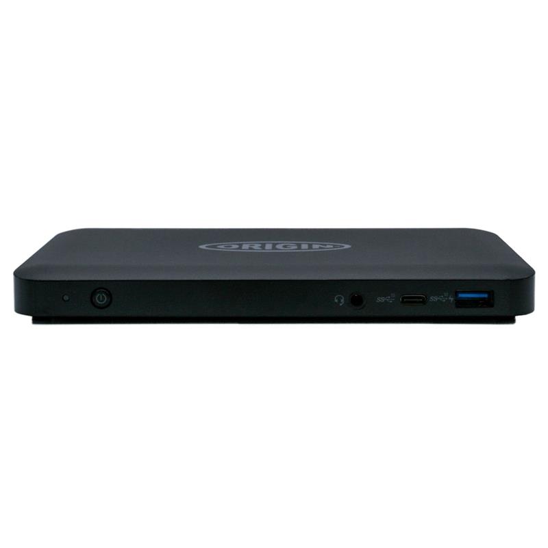 Origin Storage 2UF95AA-OS laptop dock & poortreplicator Docking USB 3.2 Gen 1 (3.1 Gen 1) Type-C Zwart