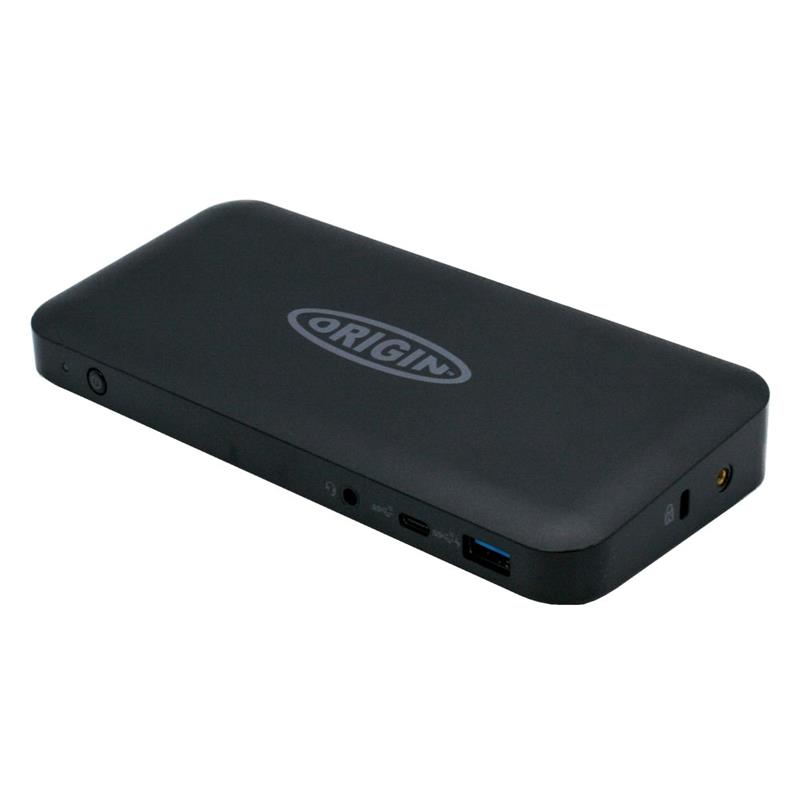 Origin Storage 2UF95AA-OS laptop dock & poortreplicator Docking USB 3.2 Gen 1 (3.1 Gen 1) Type-C Zwart