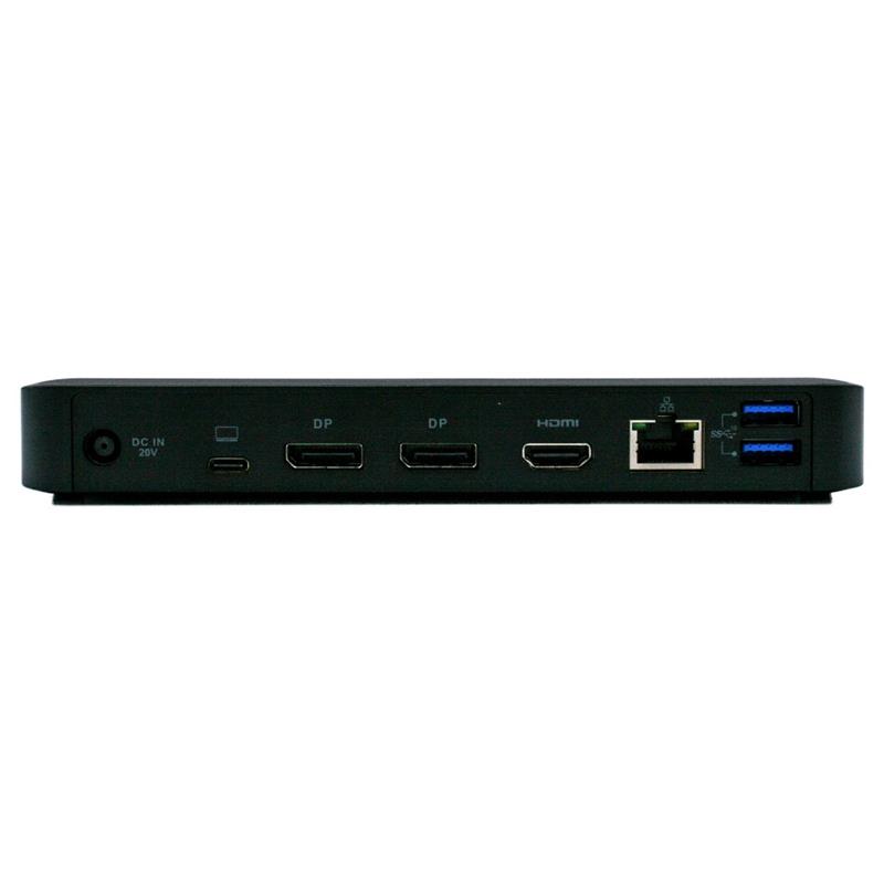 Origin Storage OSDOCK-USBC notebook dock & poortreplicator Docking USB 3.2 Gen 1 (3.1 Gen 1) Type-C Zwart