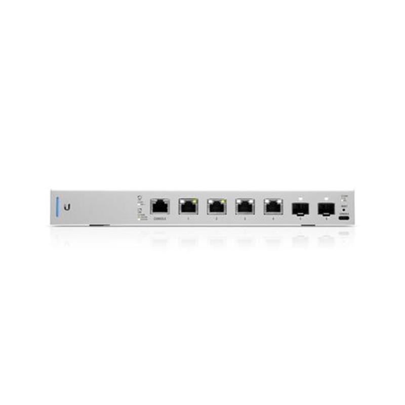 Ubiquiti UniFi netwerk-switch Managed 10G Ethernet 100 1000 10000 Power over Ethernet PoE 1U Grijs