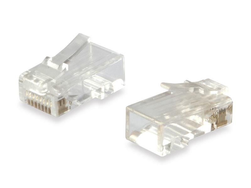 Equip 121144 kabel-connector RJ45 Transparant