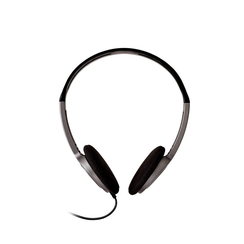 V7 HA310-2EP hoofdtelefoon/headset Bedraad Hoofdtelefoons Hoofdband Muziek Zwart, Zilver
