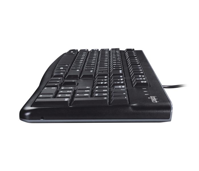 Logitech K120 Corded Keyboard toetsenbord USB QWERTY Engels Zwart