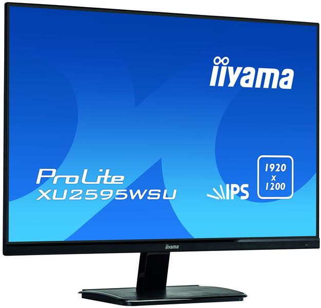 iiyama ProLite XU2595WSU-B1 computer monitor 63,4 cm (24.9"") 1920 x 1200 Pixels WUXGA LED Flat Mat Zwart