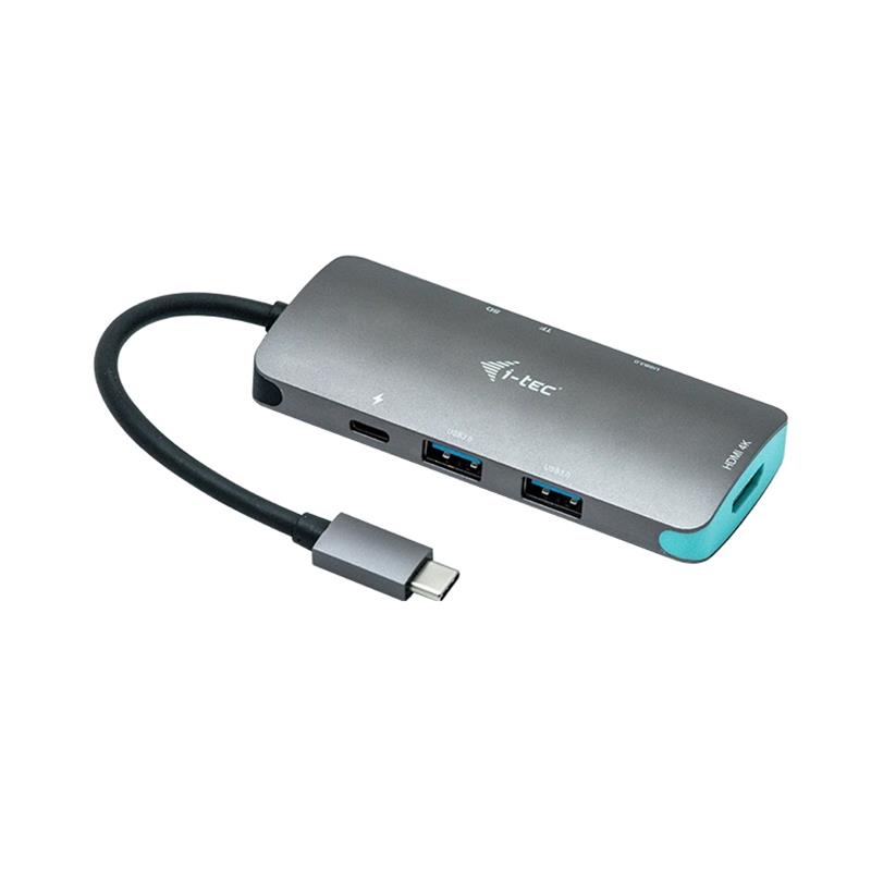 i-tec Metal USB-C Nano dockingstation 4K HDMI + Stroomvoorziening 100 W