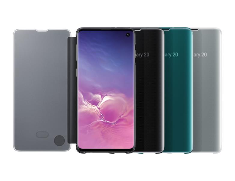 Samsung EF-ZG973 mobiele telefoon behuizingen 15,5 cm (6.1"") Flip case Zwart