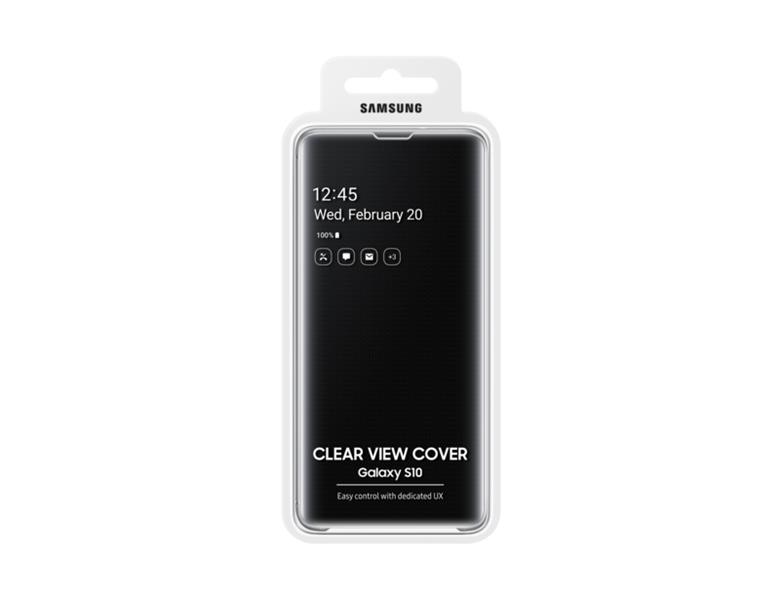 Samsung EF-ZG973 mobiele telefoon behuizingen 15,5 cm (6.1"") Flip case Zwart