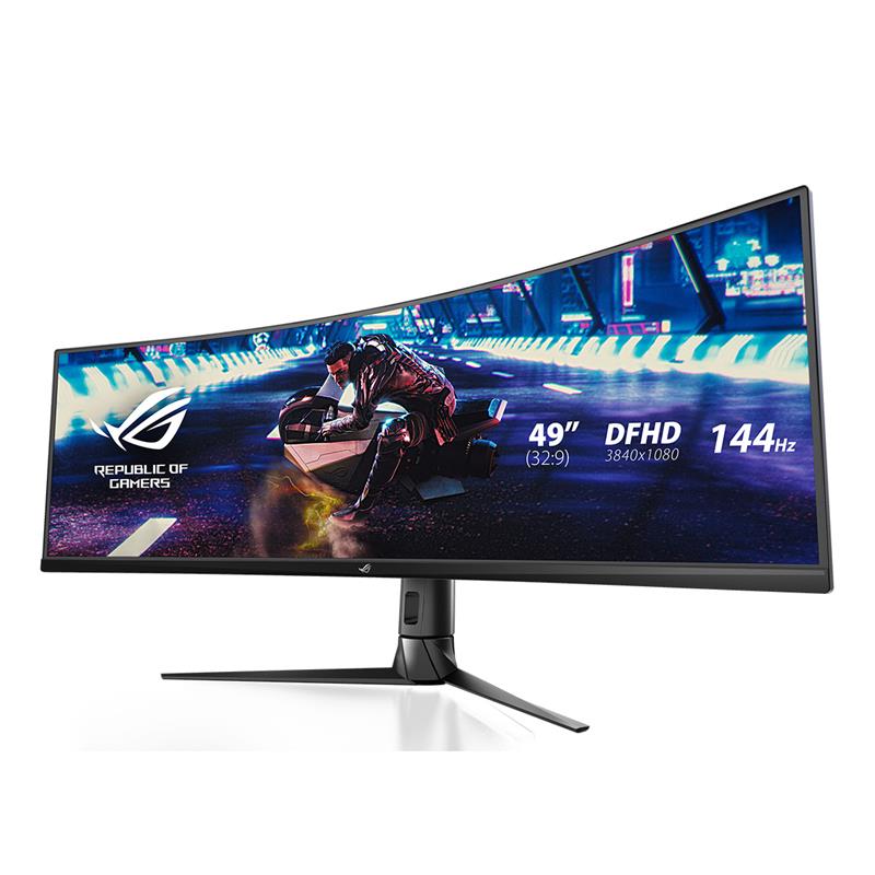 ASUS ROG Strix XG49VQ computer monitor 124,5 cm (49"") 3840 x 1080 Pixels UltraWide Full HD LED Gebogen Zwart