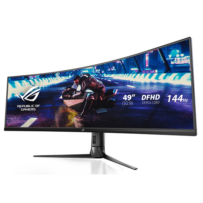 ASUS ROG Strix XG49VQ computer monitor 124,5 cm (49"") 3840 x 1080 Pixels UltraWide Full HD LED Gebogen Zwart