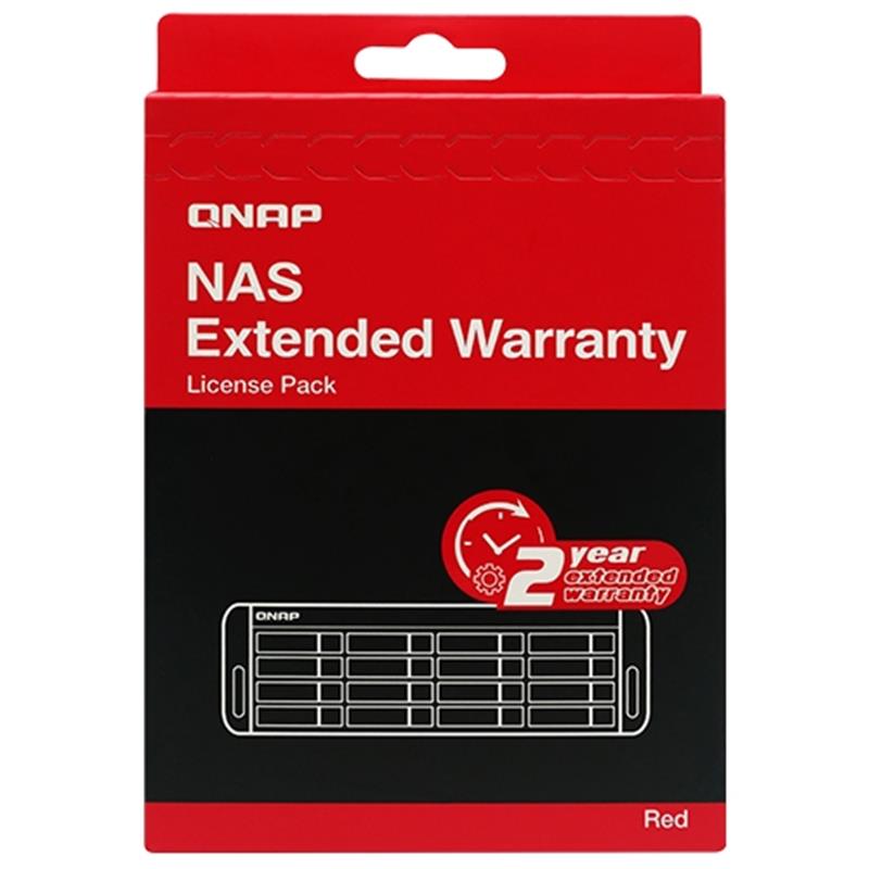 QNAP LIC-NAS-EXTW-RED-2Y garantie- en supportuitbreiding