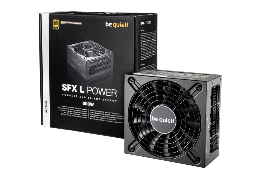 be quiet! SFX L Power power supply unit 600 W 20+4 pin ATX Zwart