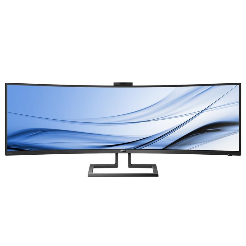 Philips P Line 499P9H/01 computer monitor 124 cm (48.8"") 5120 x 1440 Pixels UltraWide Dual Quad HD LCD Zwart